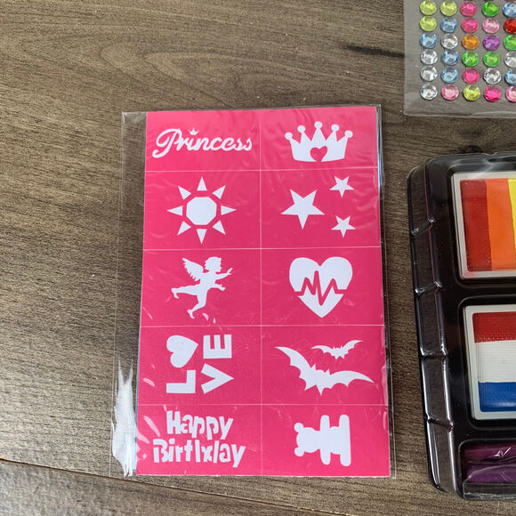 Face Body Painting Paint Set Kit Palettes Cakes Face Paint Makeup For Kids Adult - Picture 9 of 9